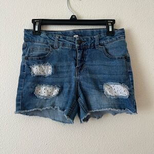 Cat and Jack Denim Girl Shorts 14/16